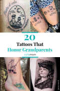 Tattoos That Honor Incredible Grandparents Cafemomcom