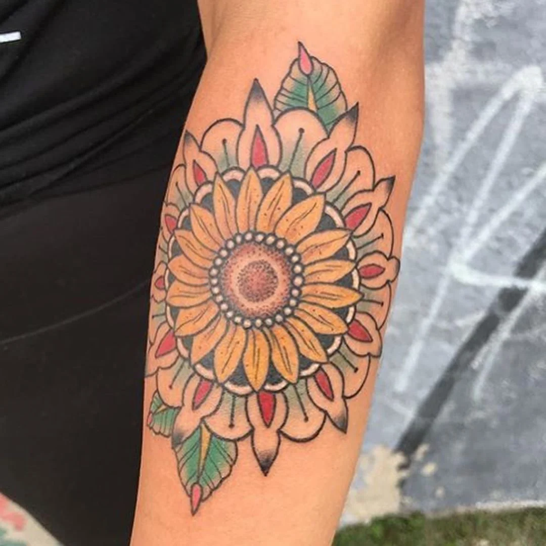 Mandala Sunflower