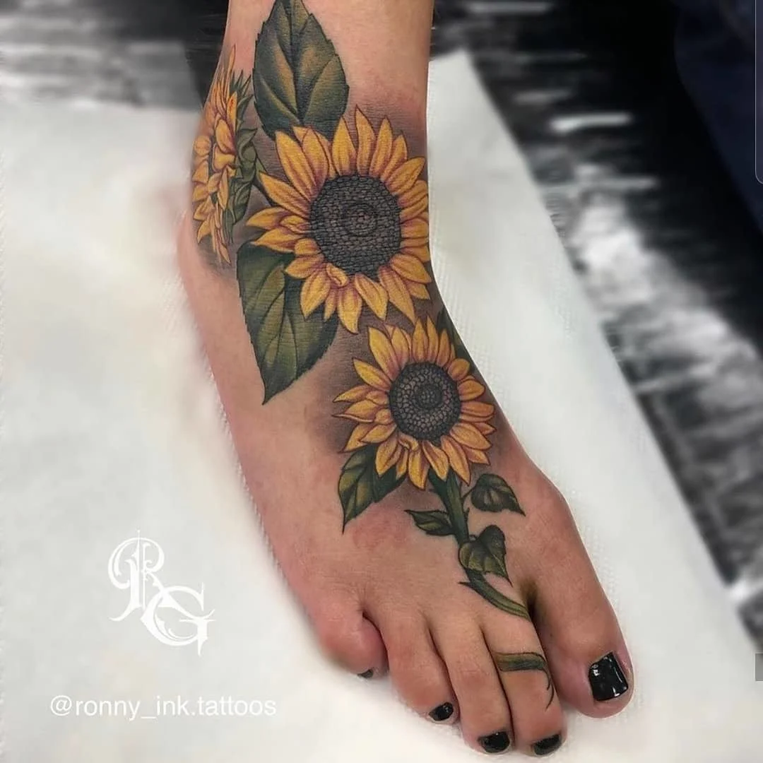 Hyper-Realistic Sunflowers