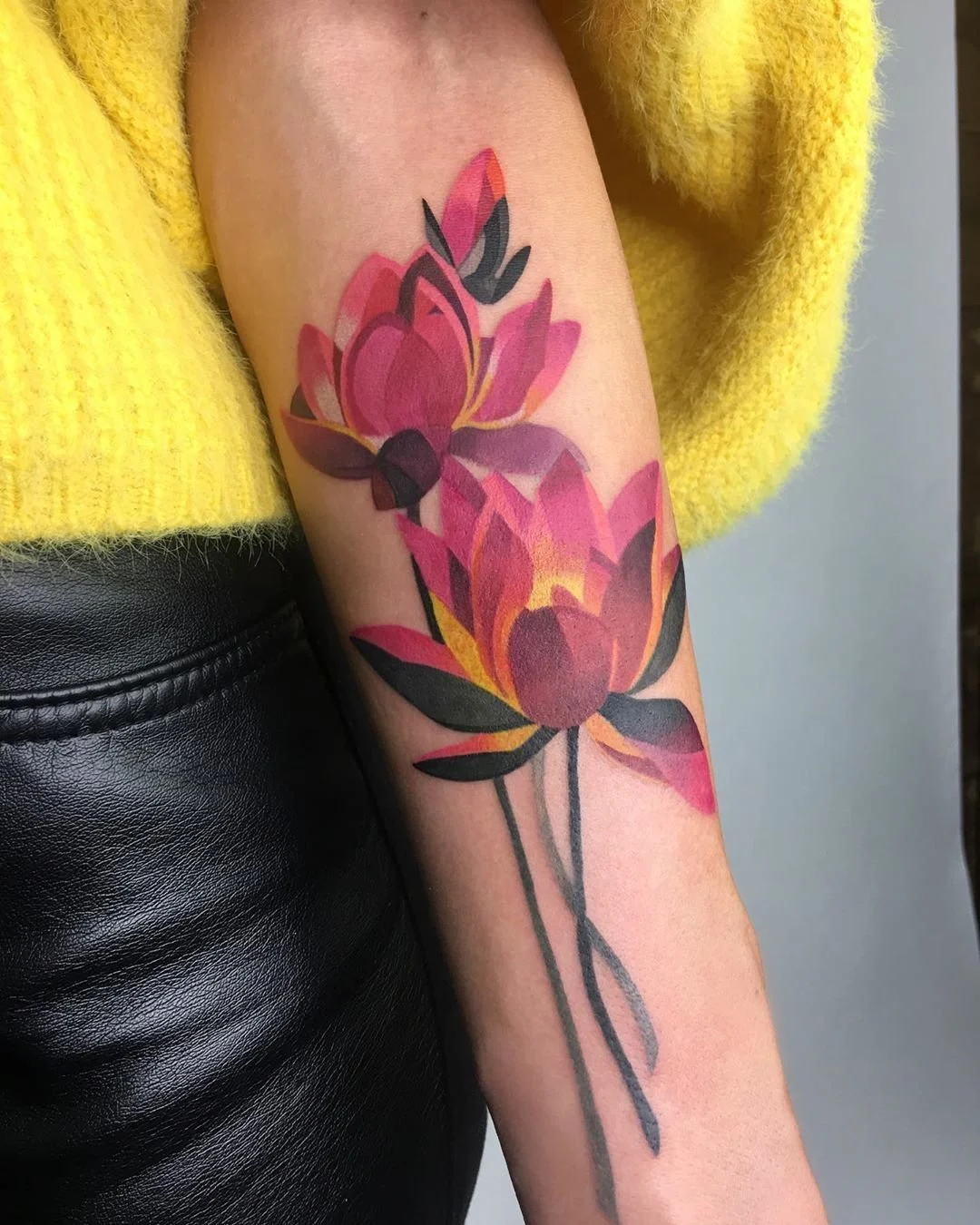A Painterly Lotus