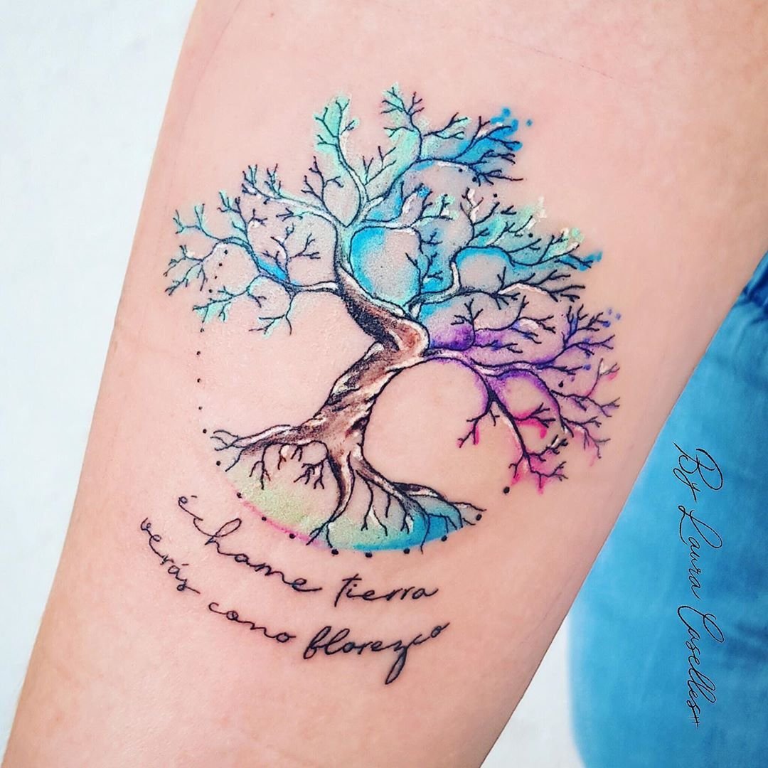 115 Epic Nature Tattoo Ideas Created with AI | artAIstry