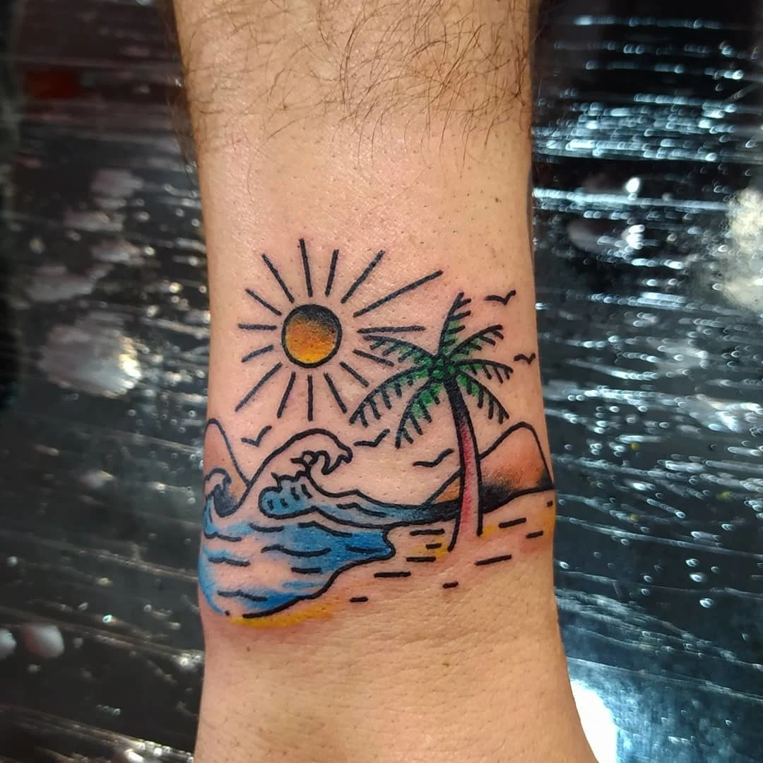 Traditional Beach Side Ink