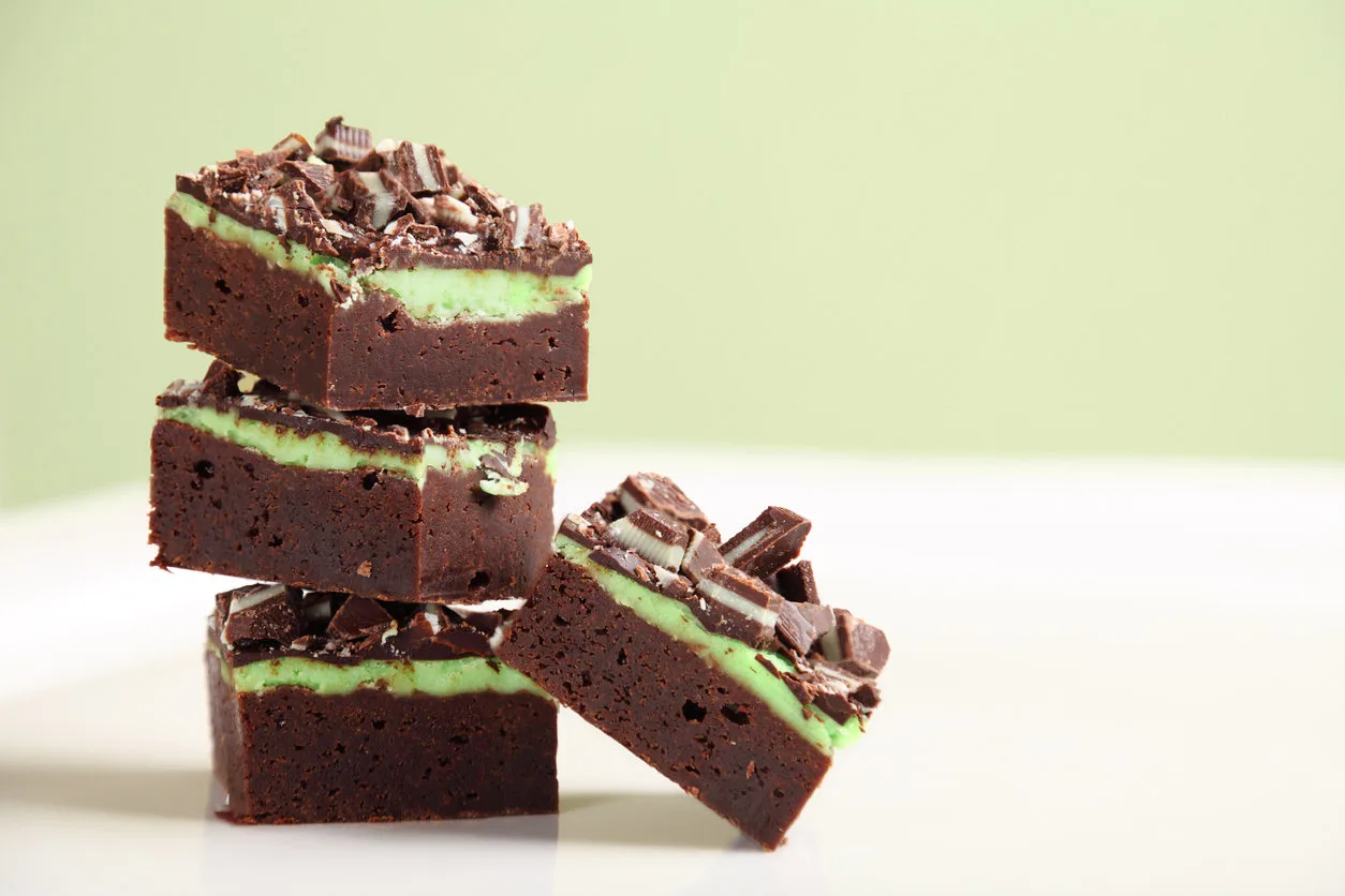 Thin Mint Brownies