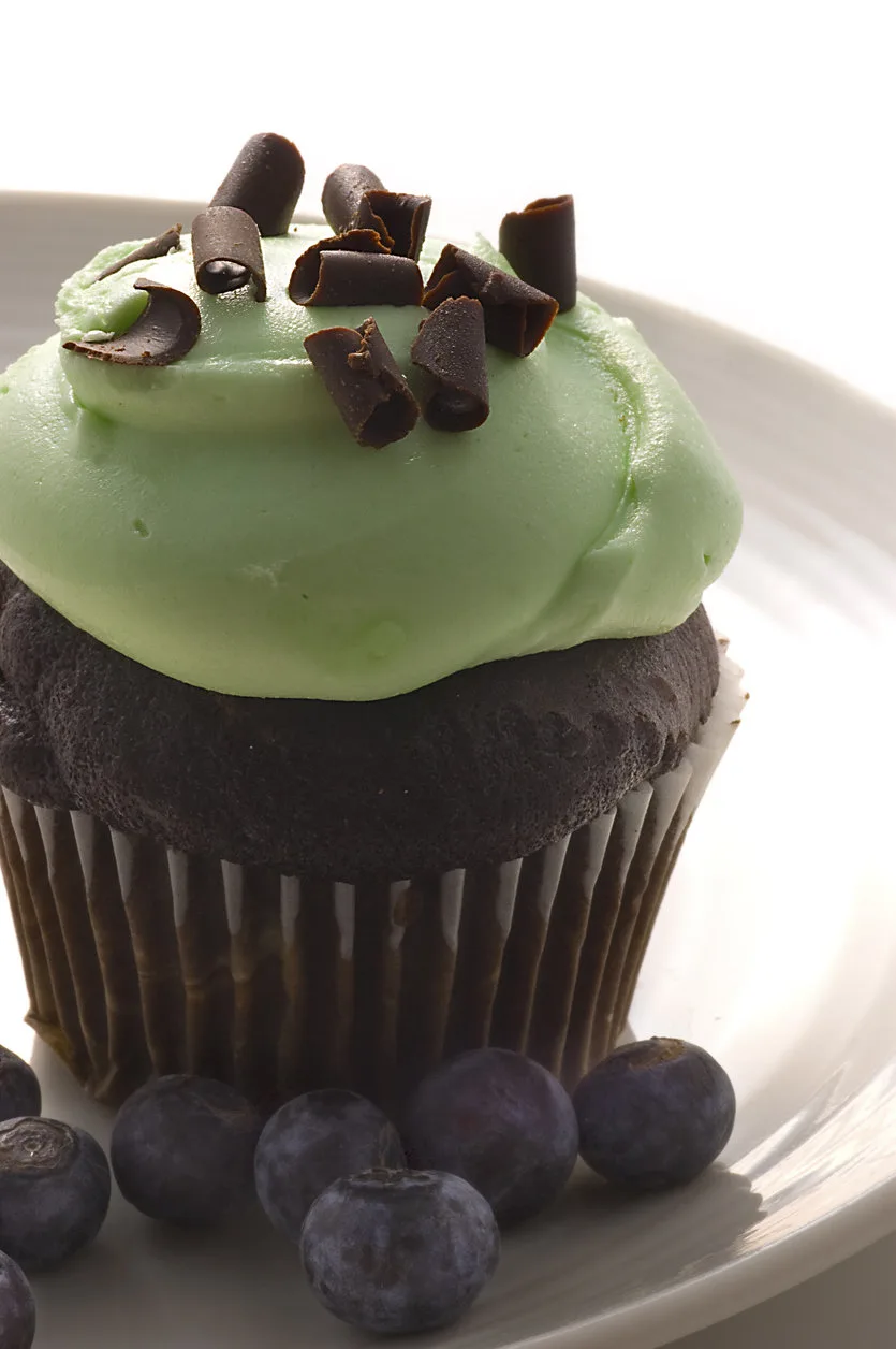 Thin Mint Cupcake