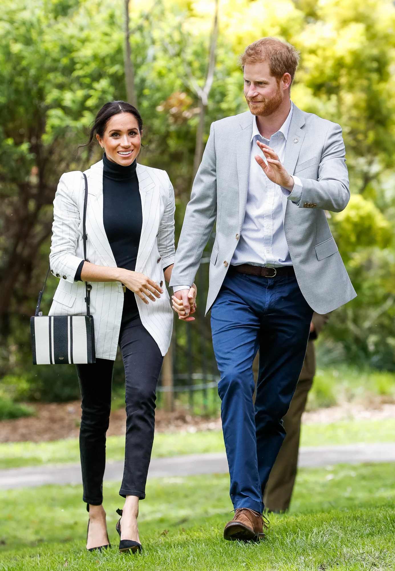 Meanwhile, Harry and Meghan are officially out of The Firm March 31.