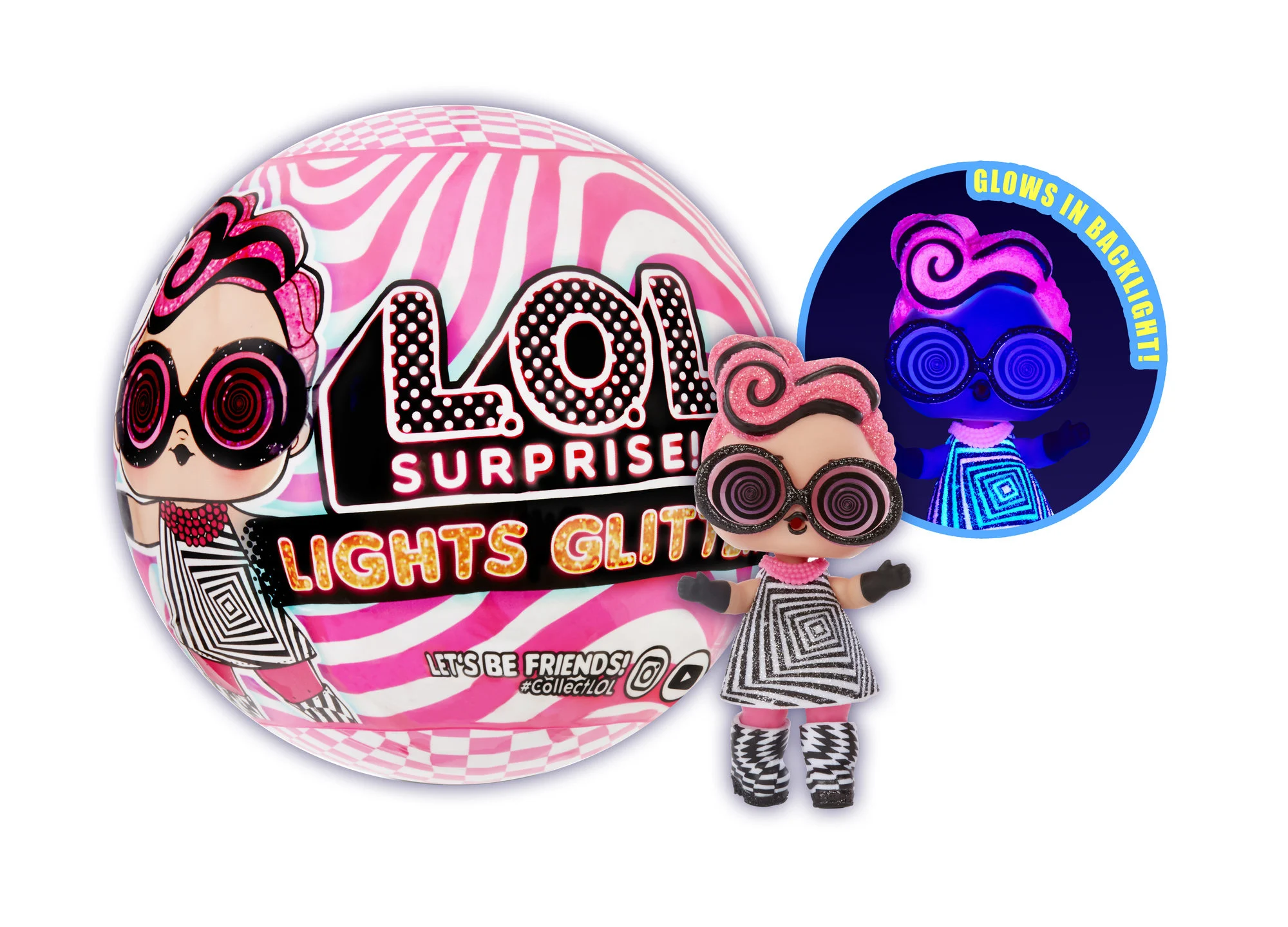 1. L.O.L. Surprise! Lights Glitter