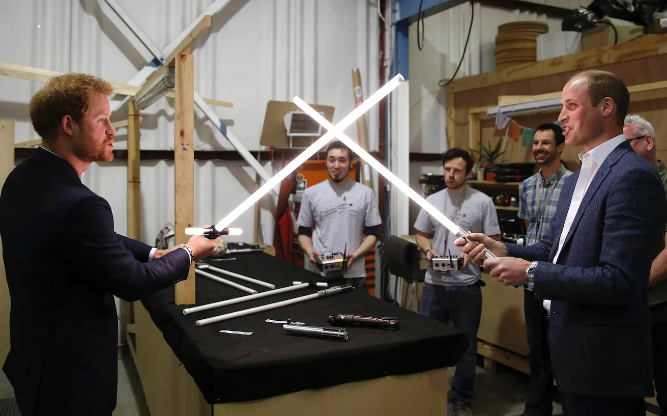 A Friendly Light Saber Battle