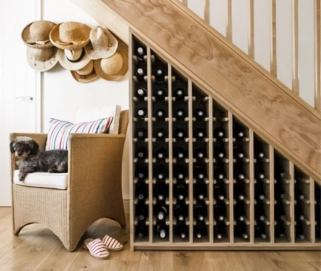 Wine Rack the Stairs