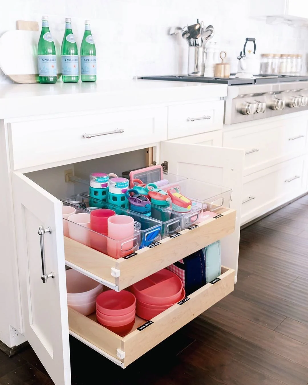 Cabinet for Kid Dishes