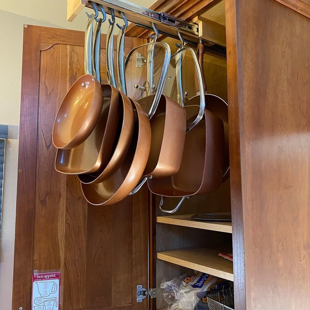 Hang the Pots in the Cupboard