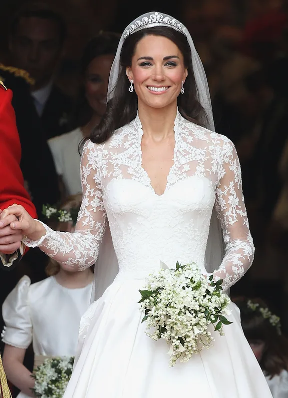 The story behind the tiara made it super appropriate for Kate to wear.