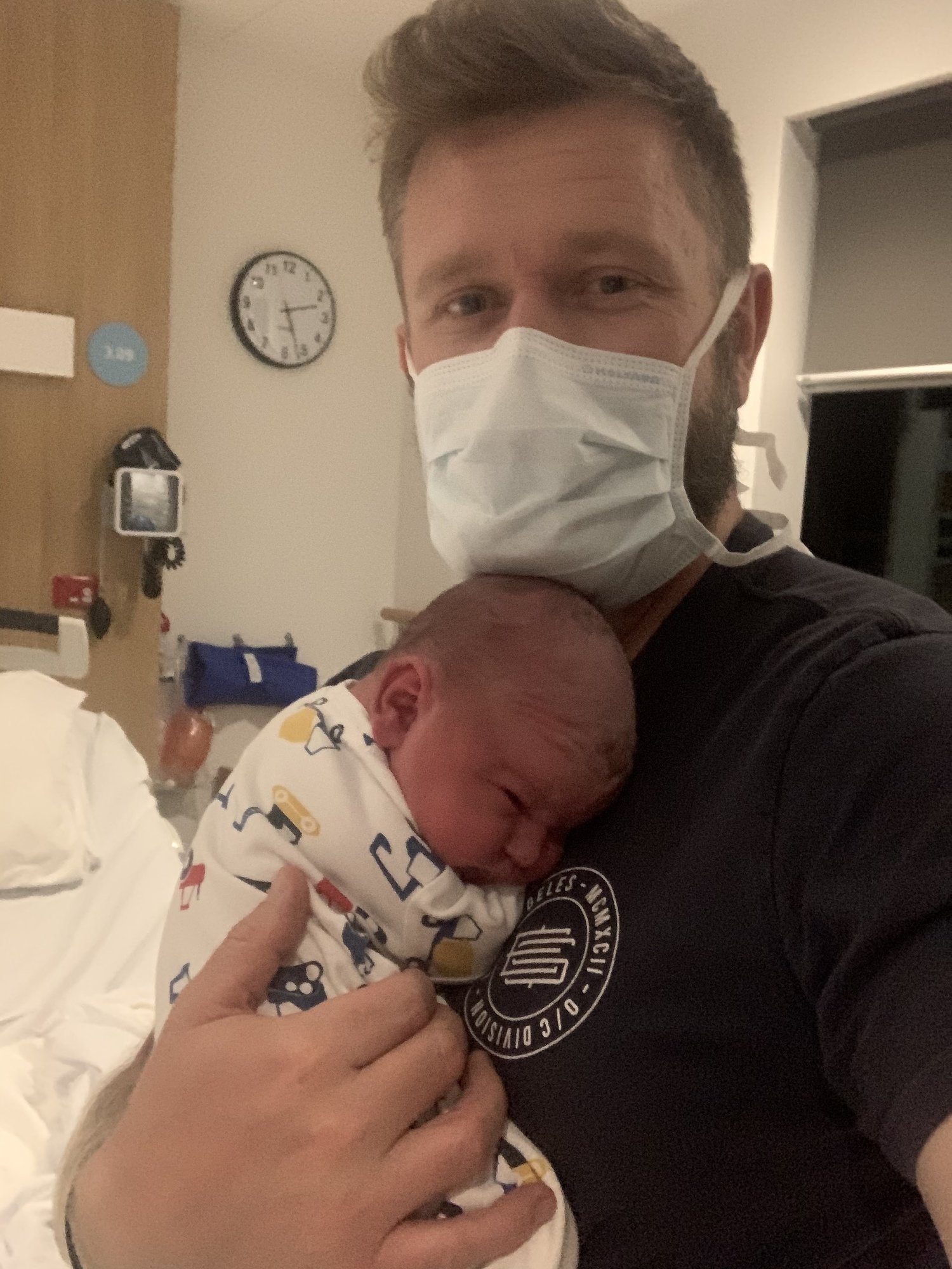 The mom tells CafeMom that her first birth experience, in which she welcomed her son Arlo, came with its own stress.