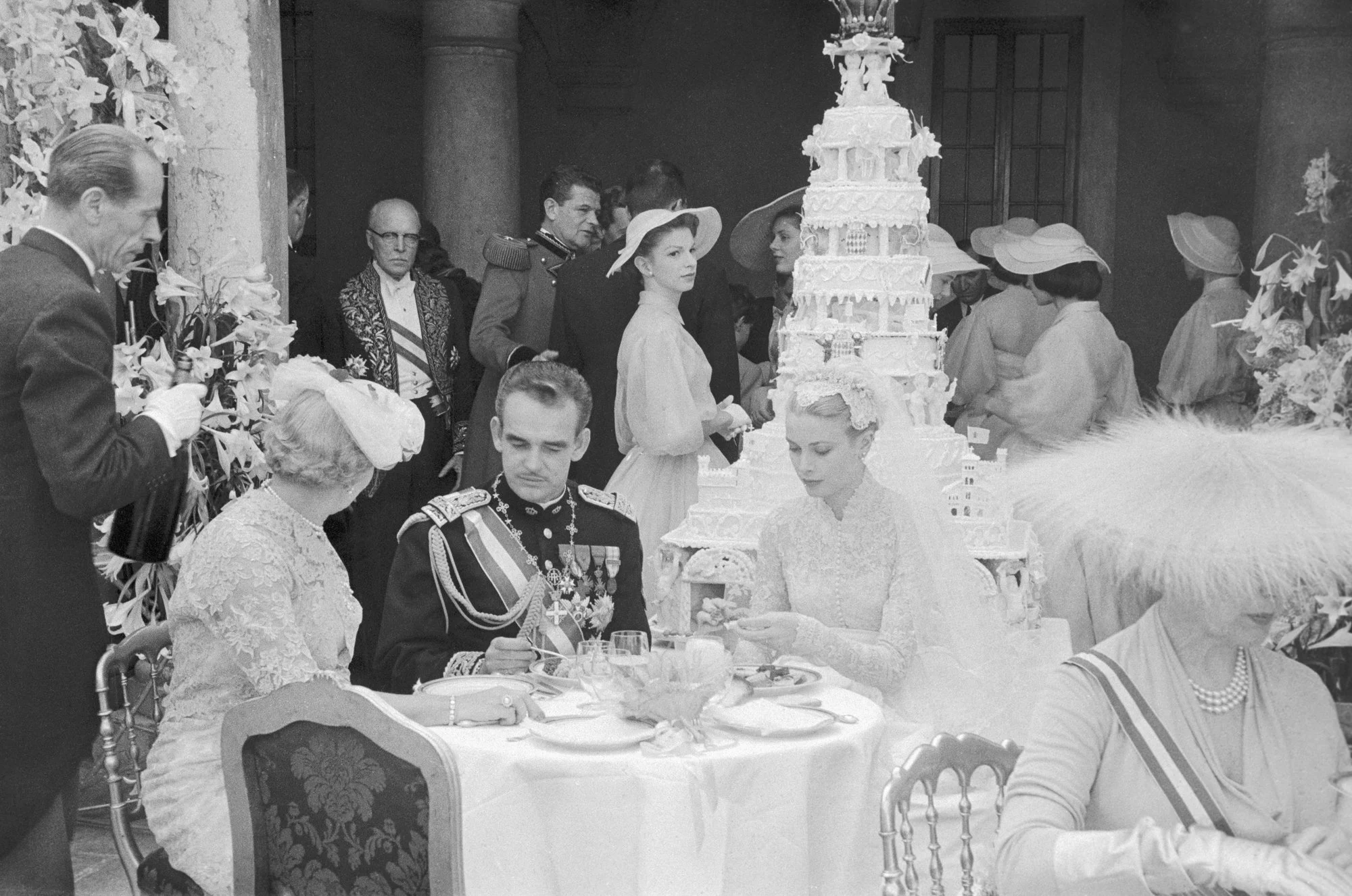 Grace Kelly & Prince Ranier of Monaco