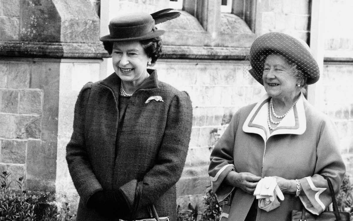 The Queen Mother and Queen Elizabeth