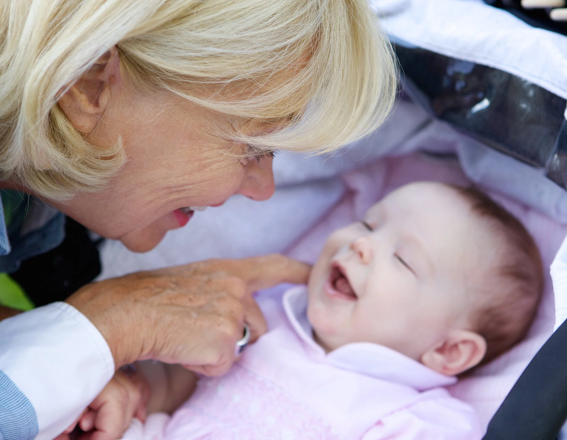 MIL Held Baby First