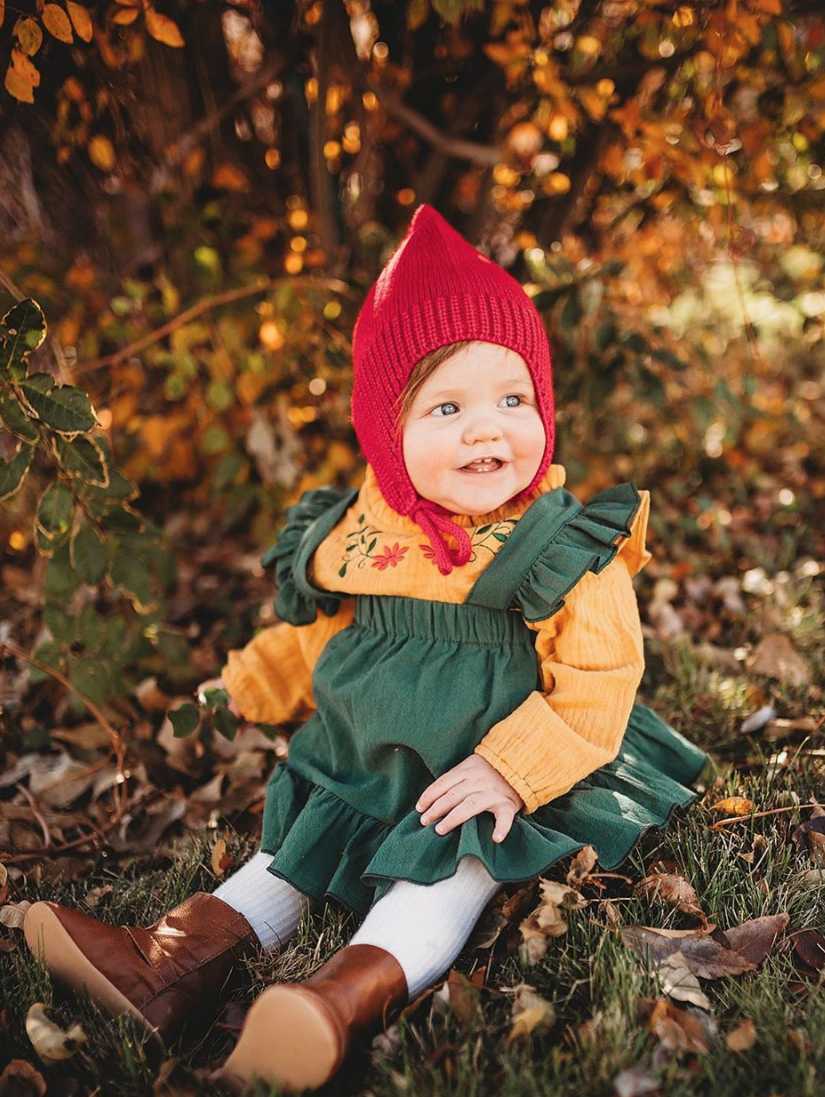 Gnome Baby Girl Costume