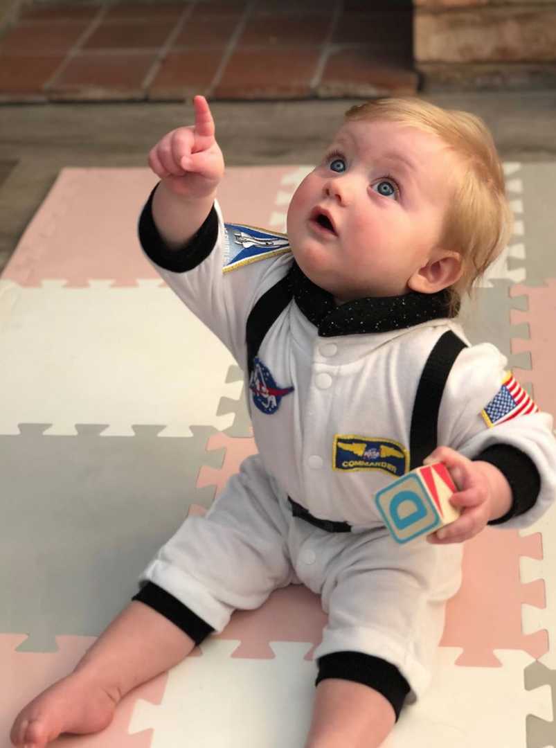 Astronaut Baby Girl Costume