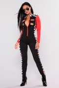 Cindy Seamless Bodysuit - Black, Fashion Nova, Bodysuits