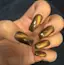 black and gold cat nails-placeholder