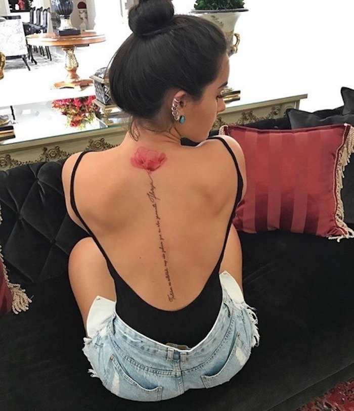 Cherry Blossom Back Tattoo For A Beautiful And Refreshing Back
