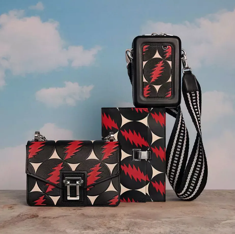 Proenza Schouler x Grateful Dead handbags