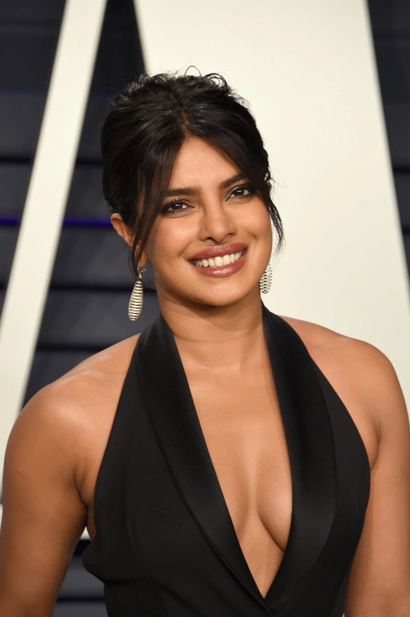 Priyanka Chopra at the Oscars Vanity Fair Party.