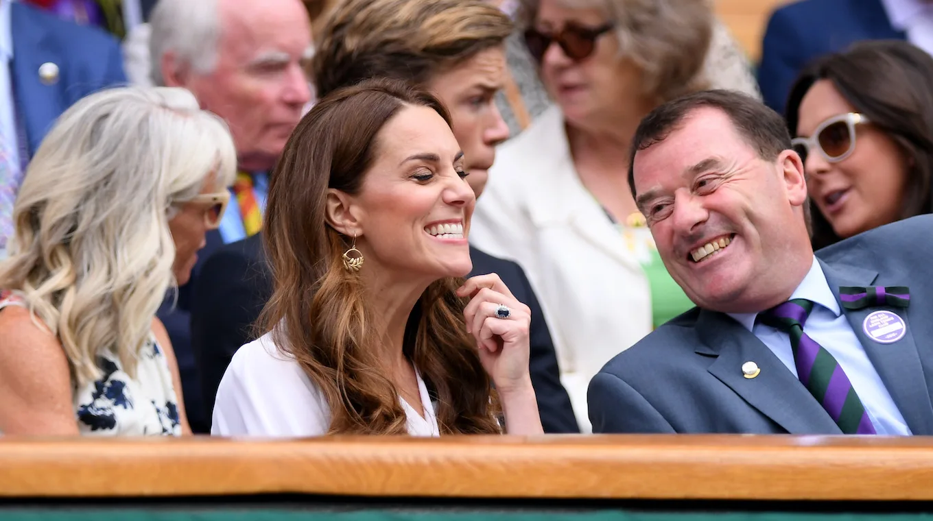 Kate Middleton wimbledon funny face teeth