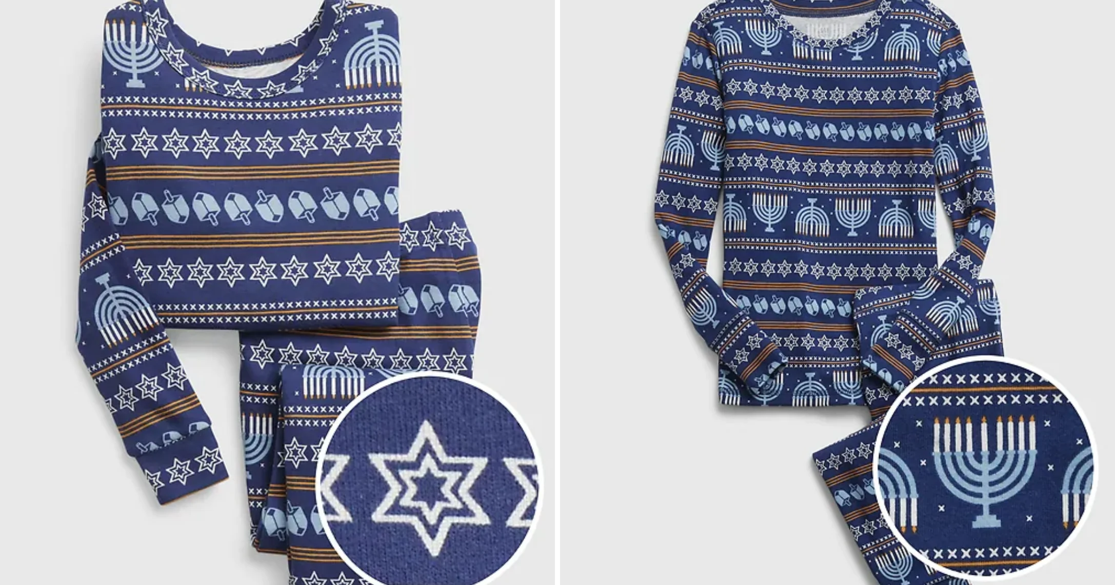 Matching Hanukkah PJs (5)