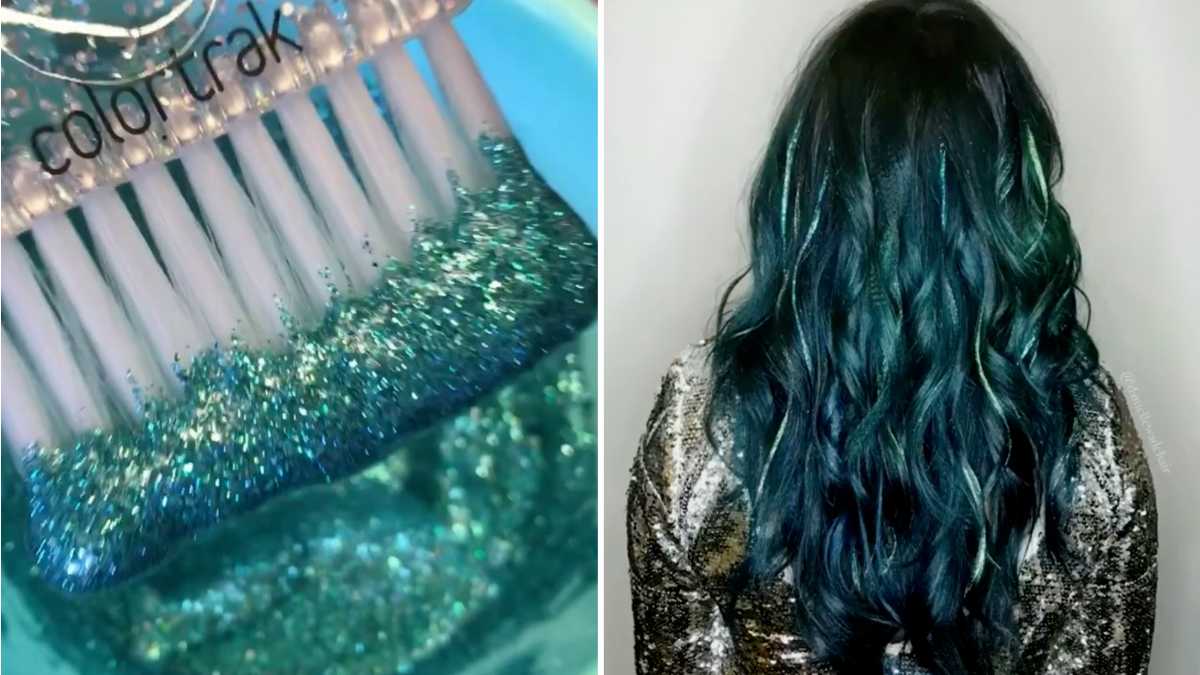 Glitter highlights are here, but there's one big catch
