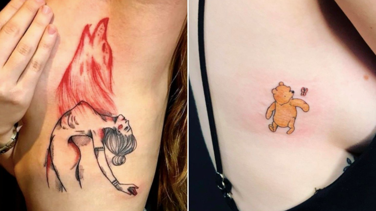 29 Stunning Flower Tattoos For Girls To Get Inking For Side Boob