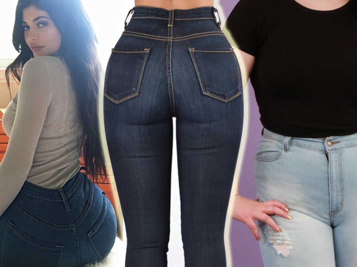 Here s how Fashion Nova jeans really fit a plus size body