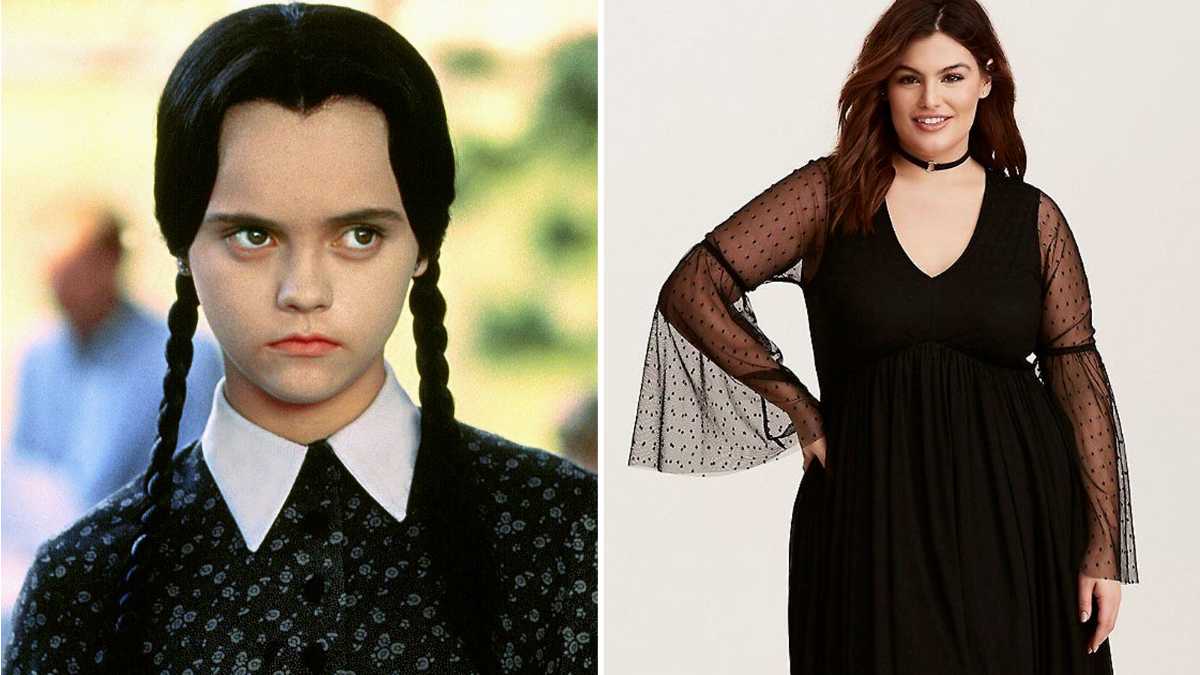 Forever 21 online wednesday addams dress