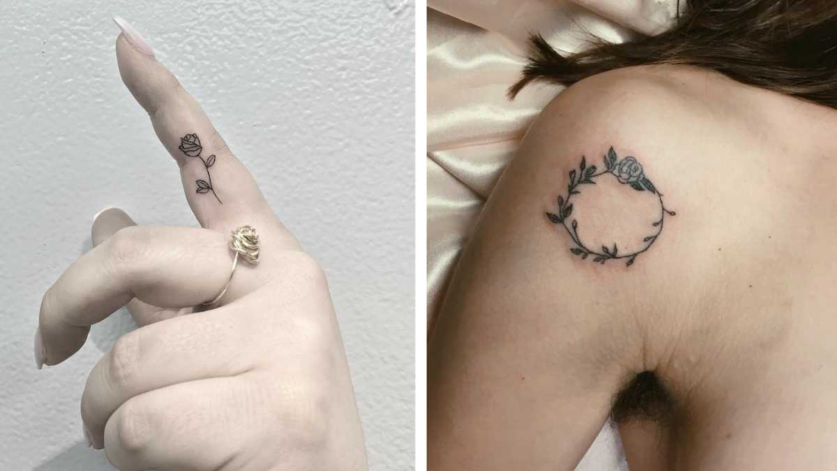 19 Delicate Flower Tattoos For Fairy Queens 