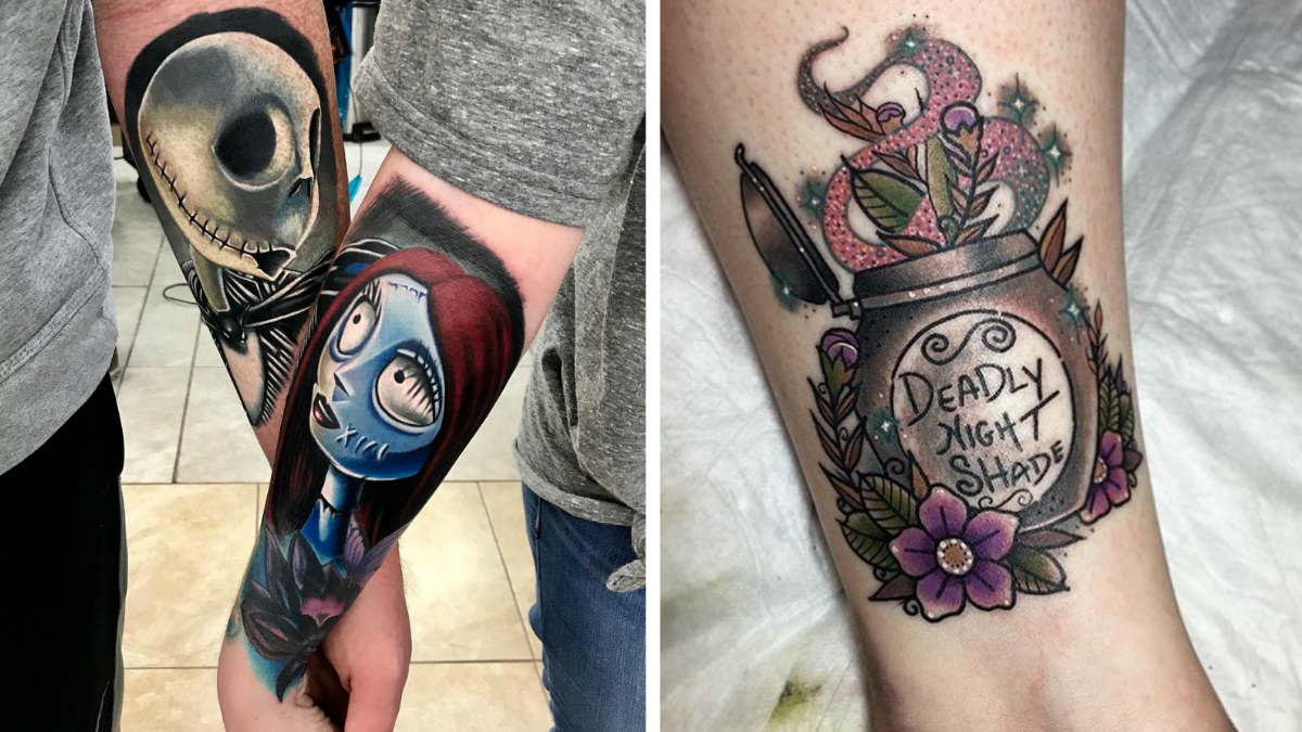 25 Nightmare Before Christmas Tattoos All Fans Should See  CafeMomcom