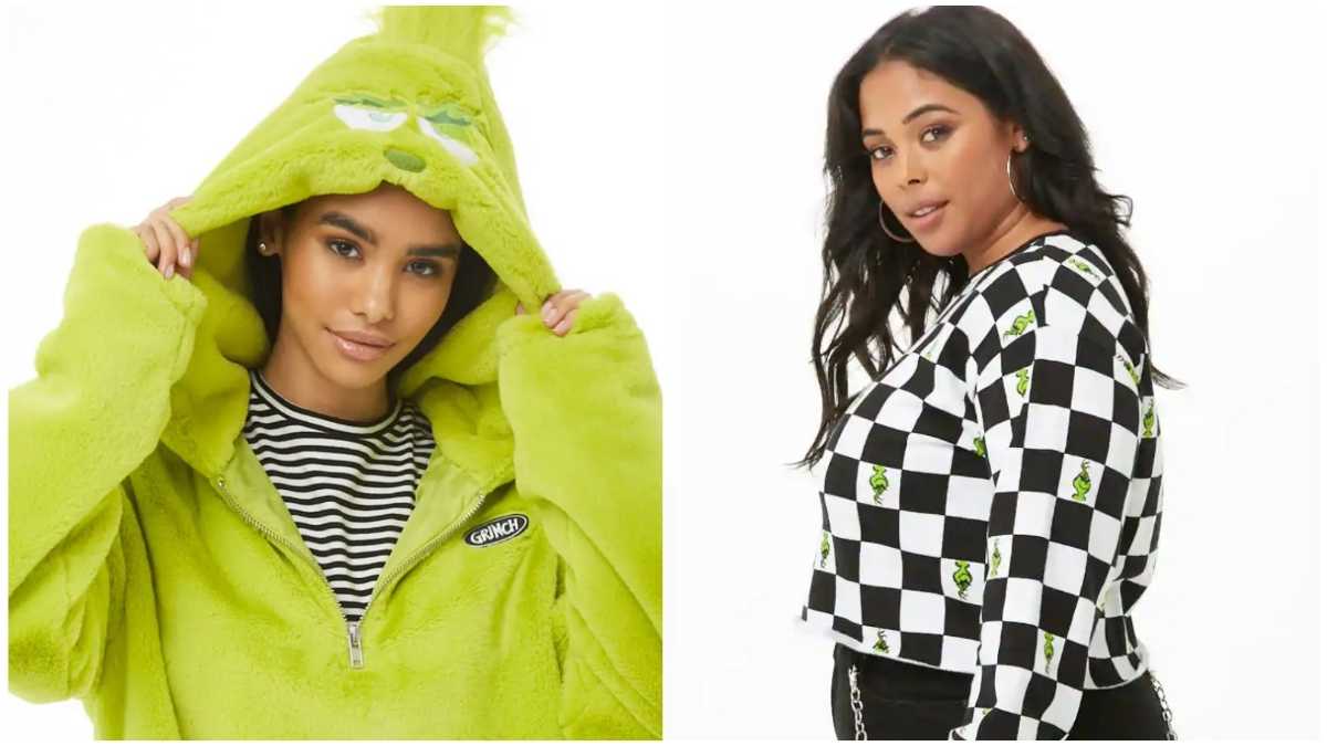 Forever 21 2025 grinch hoodie