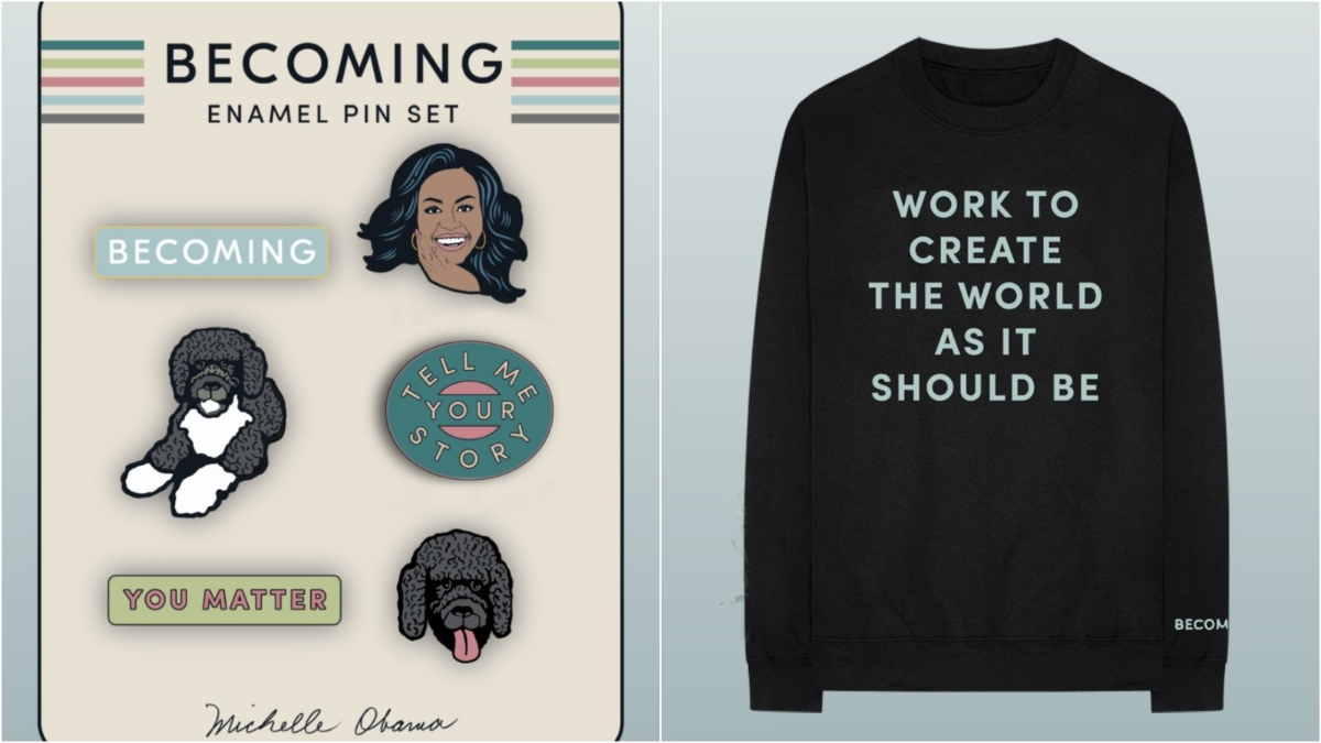 michelle obama becoming tee shirts