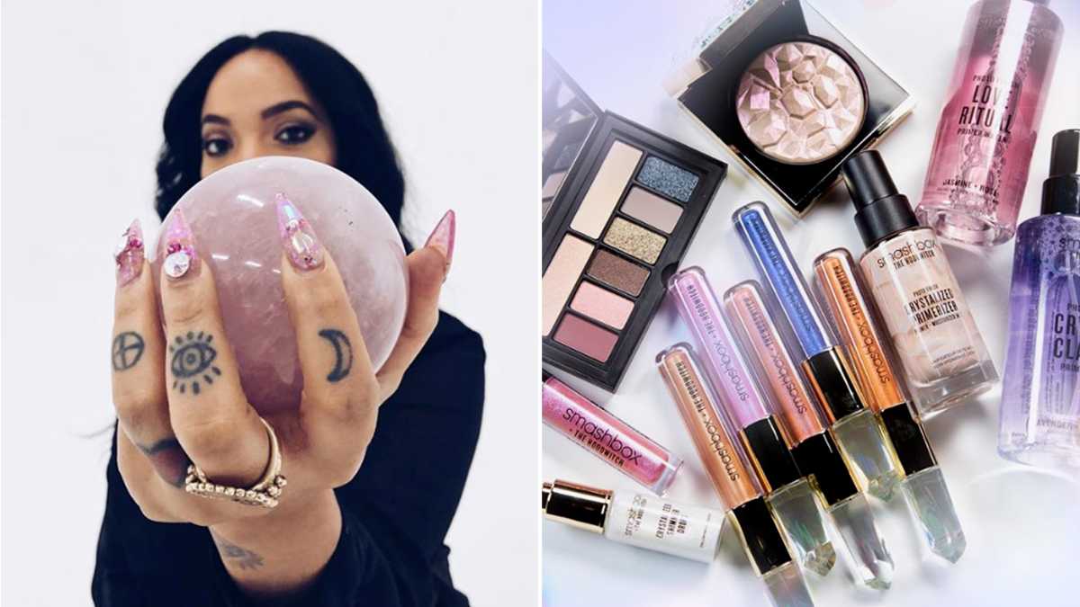Smashbox collaborates with The Hoodwitch for crystal-themed