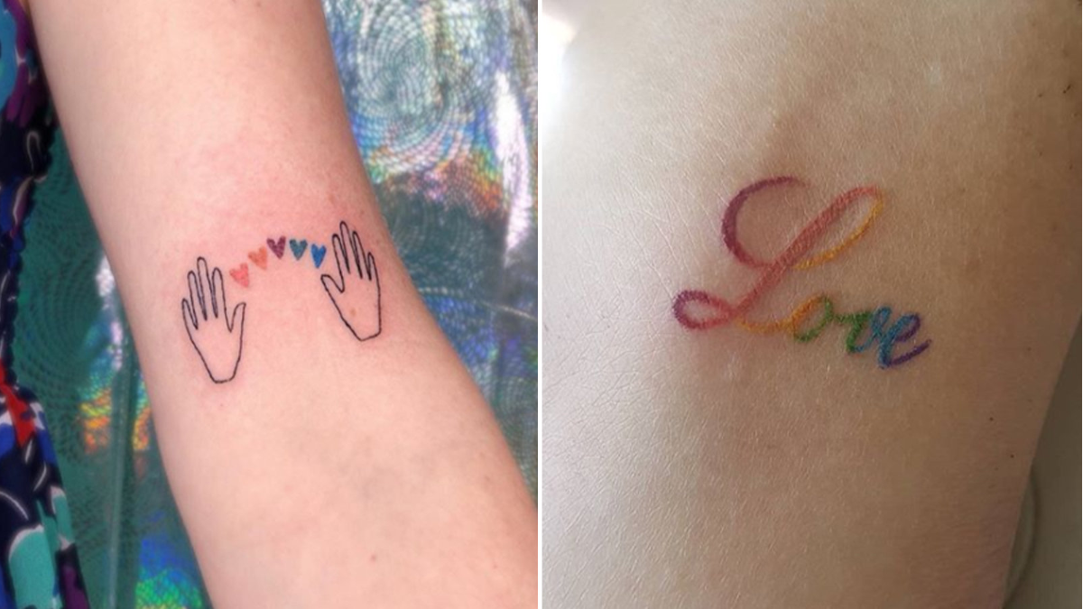 gay pride tattoo designs