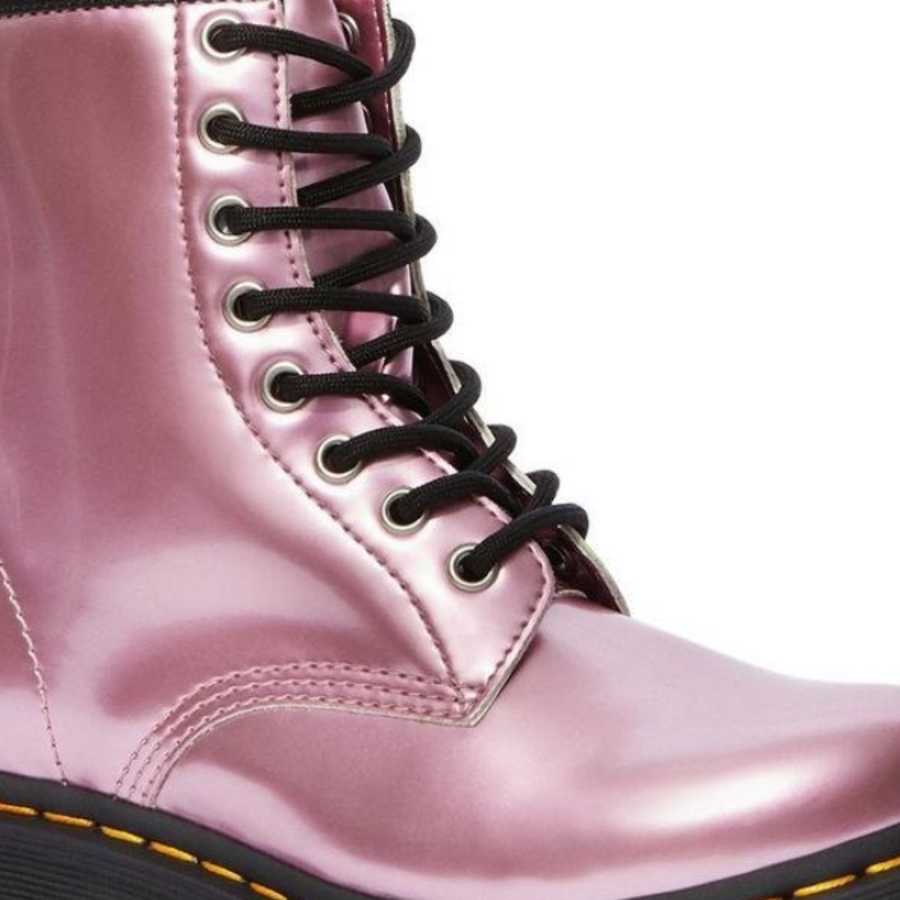 Bezet handicap Verkleuren Dr. Martens Made Pink Chrome Boots That'll Make Pastel Goths Drool |  CafeMom.com