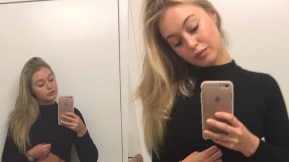 Plussize model Iskra Lawrence's fake 'before' and 'after' photo puts