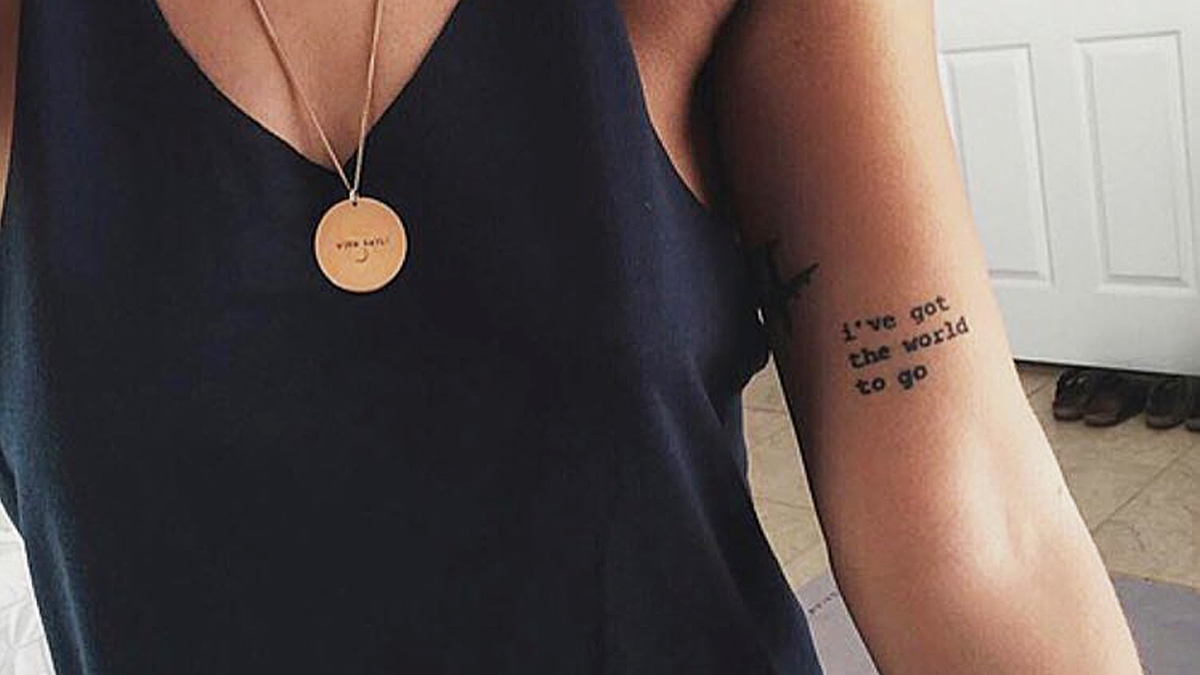 17 Non-Cheesy Quote Tattoos You'll Never Get Sick Of Reading 
