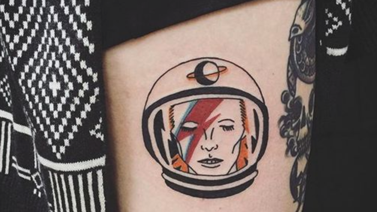 Starman  Incredible and Touching David Bowie Tattoos That Prove Ziggy  Stardust Lives On  Livingly