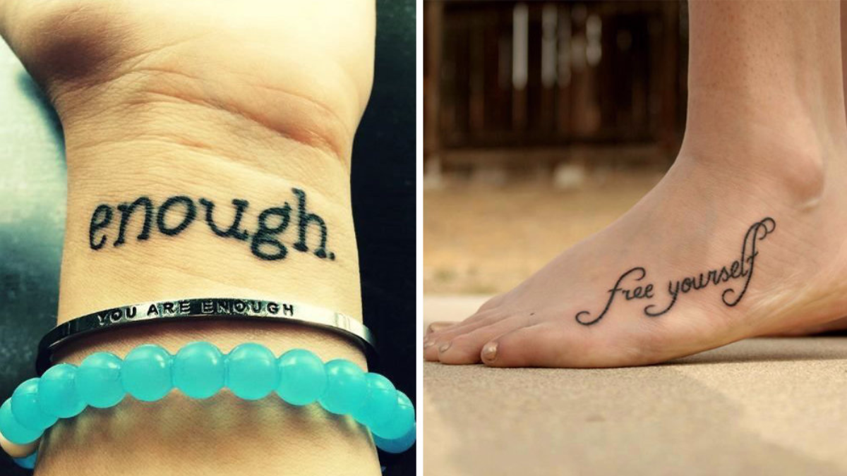 Eating Disorder Recovery Tattoo Why Its So Helpful