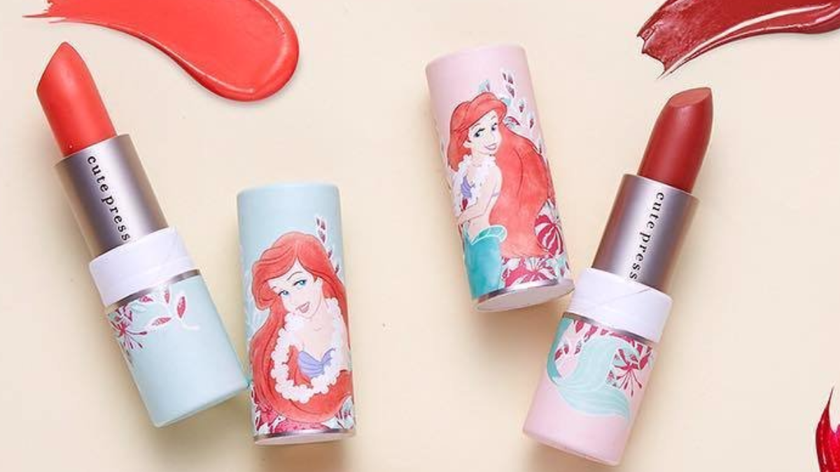 cute press disney lipstick