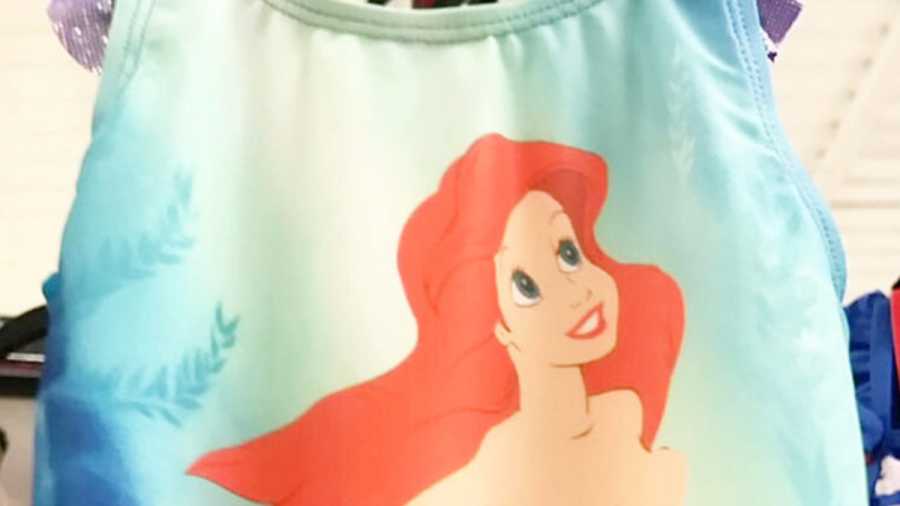 Topless Ariel' kids swimsuit horrifies parents