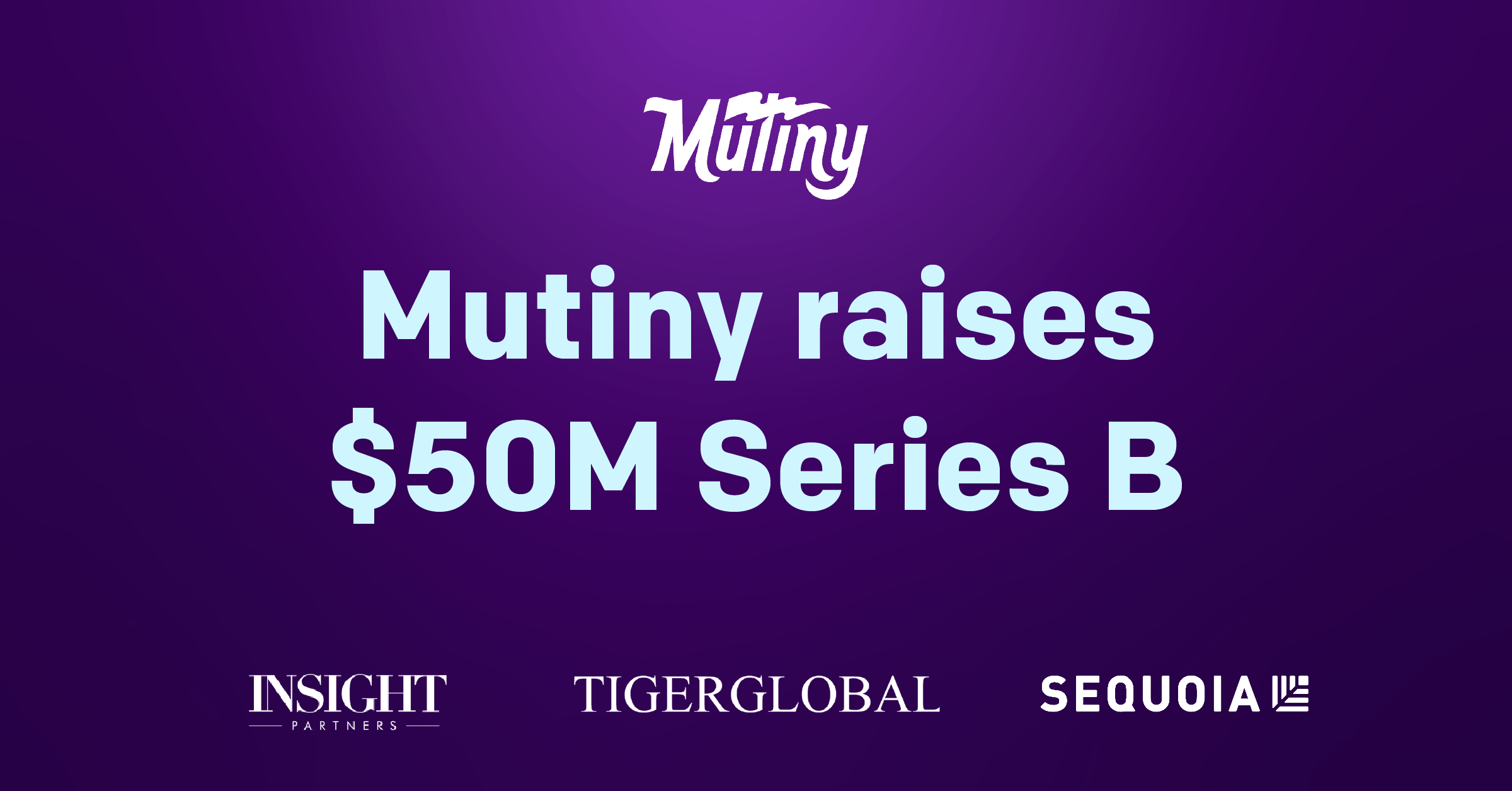 Mutiny Raises $50M Series B to help companies turn wasted marketing spend into revenue