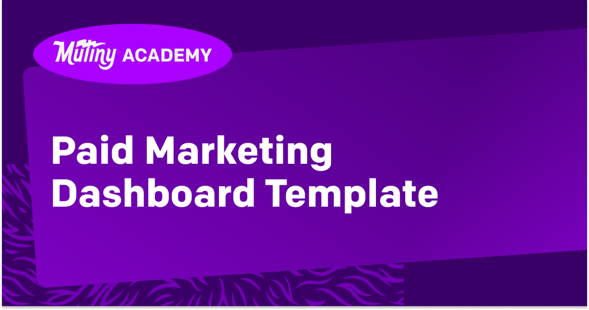 Paid marketing template mutiny