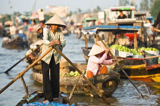 Cai Rang Floating Market