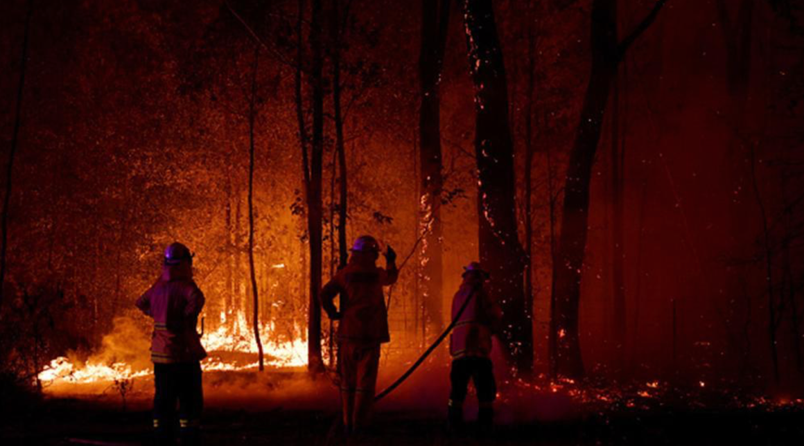 Fires have been raging across parts of Australia since September 2019. Image Mirage News Twitter feed