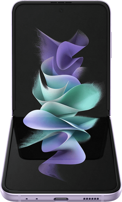 Galaxy Zflip3 5g Fronttabletop Lavender